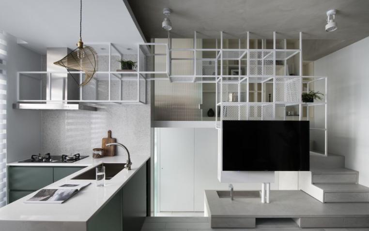 打破传统的客厅设计小户型,室内客厅改造设计