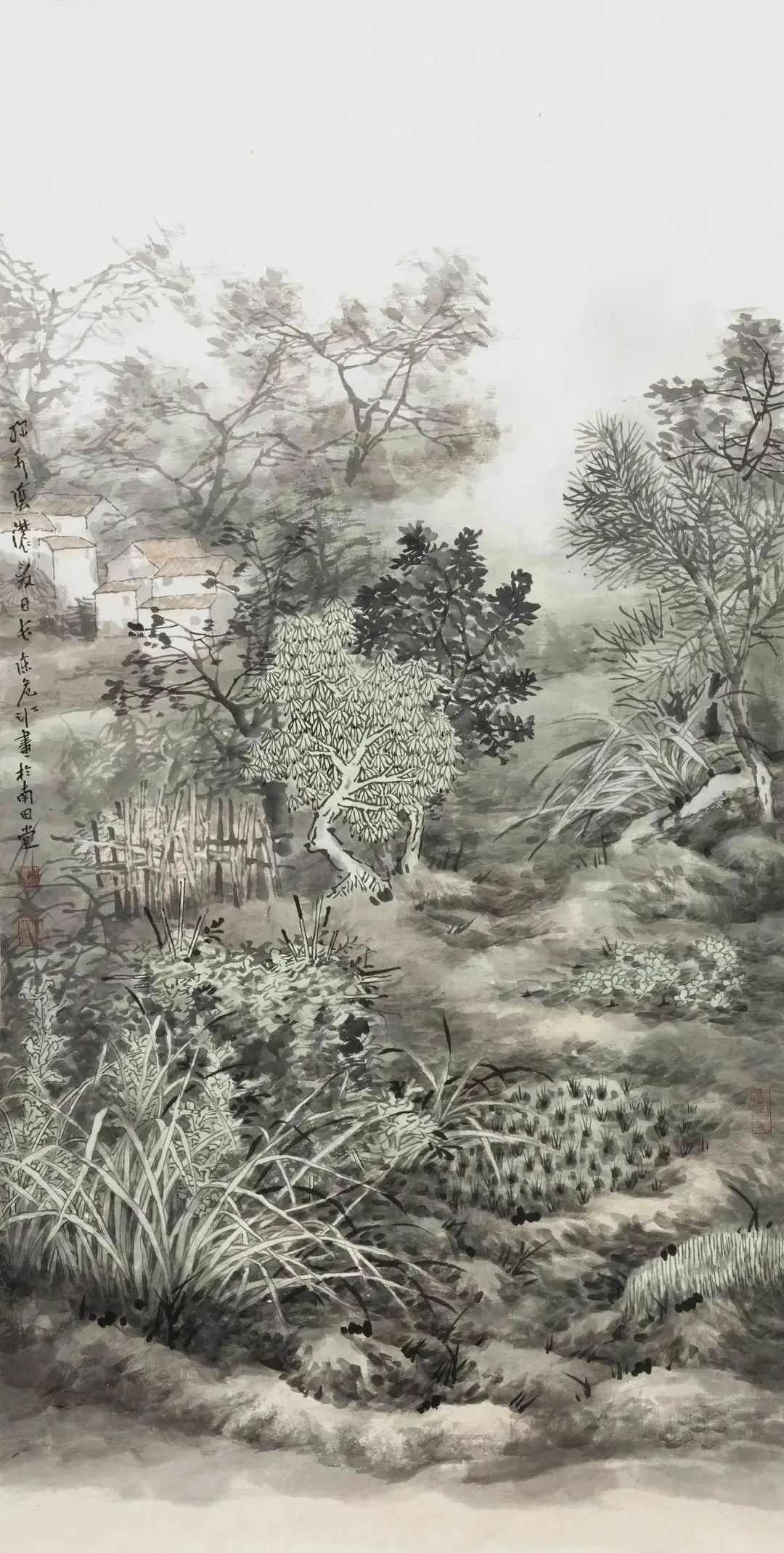 充满诗情画意的山水田园风光,慢慢体味令人陶醉的田园山水韵味