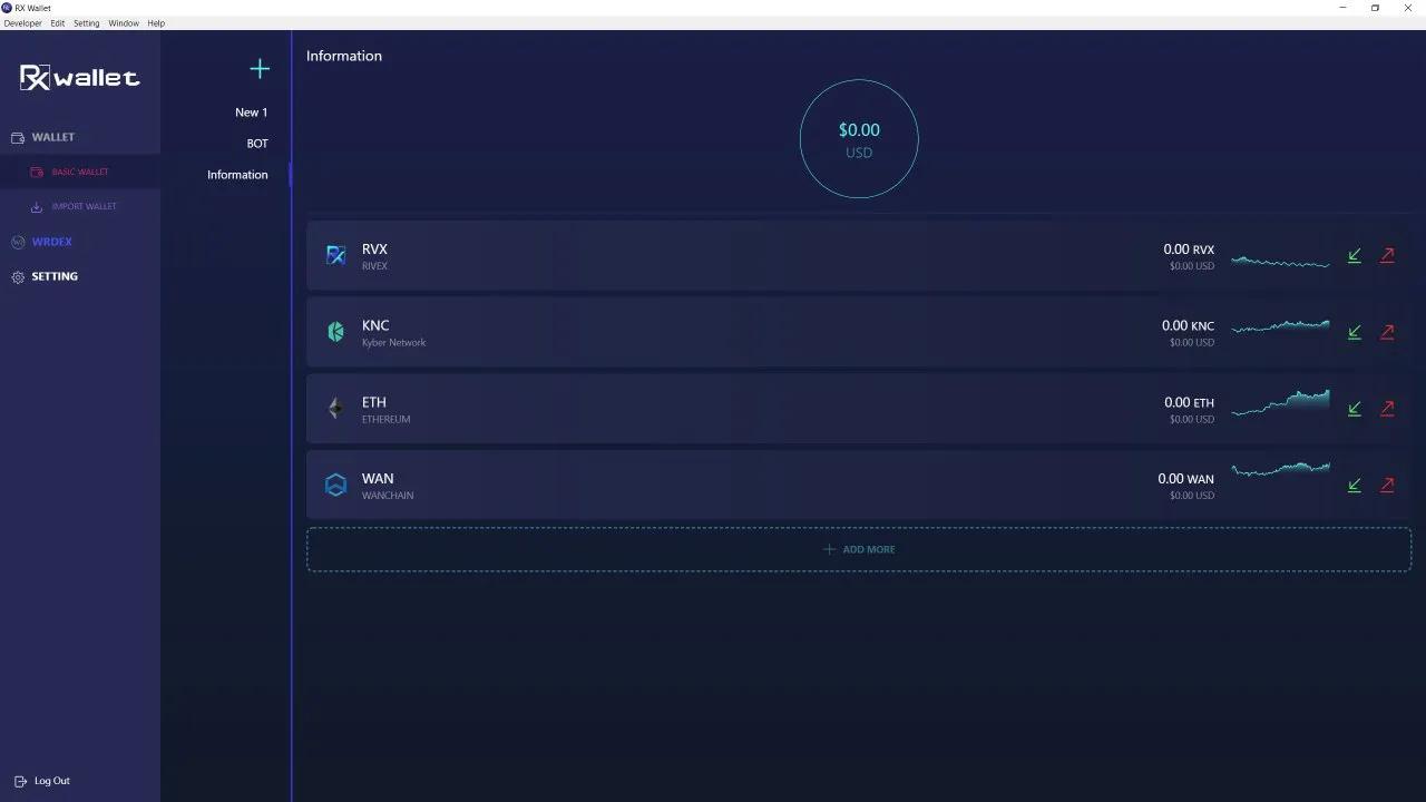与KyberNetwork的合作—RX钱包现已支持KNC代币!