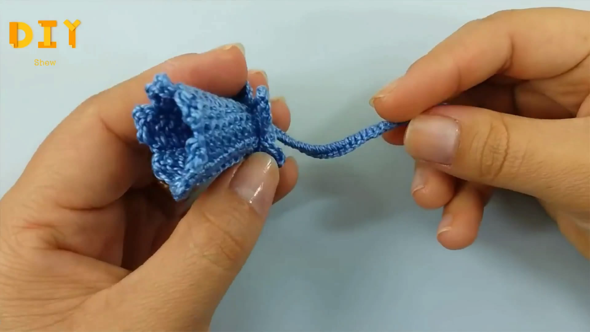 钩织灯笼花的帽子的教程,灯笼花坐垫钩织视频