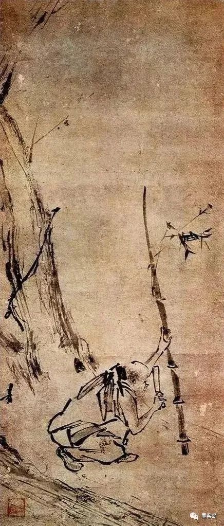 当代画墨竹大师的画,墨竹图绘画欣赏