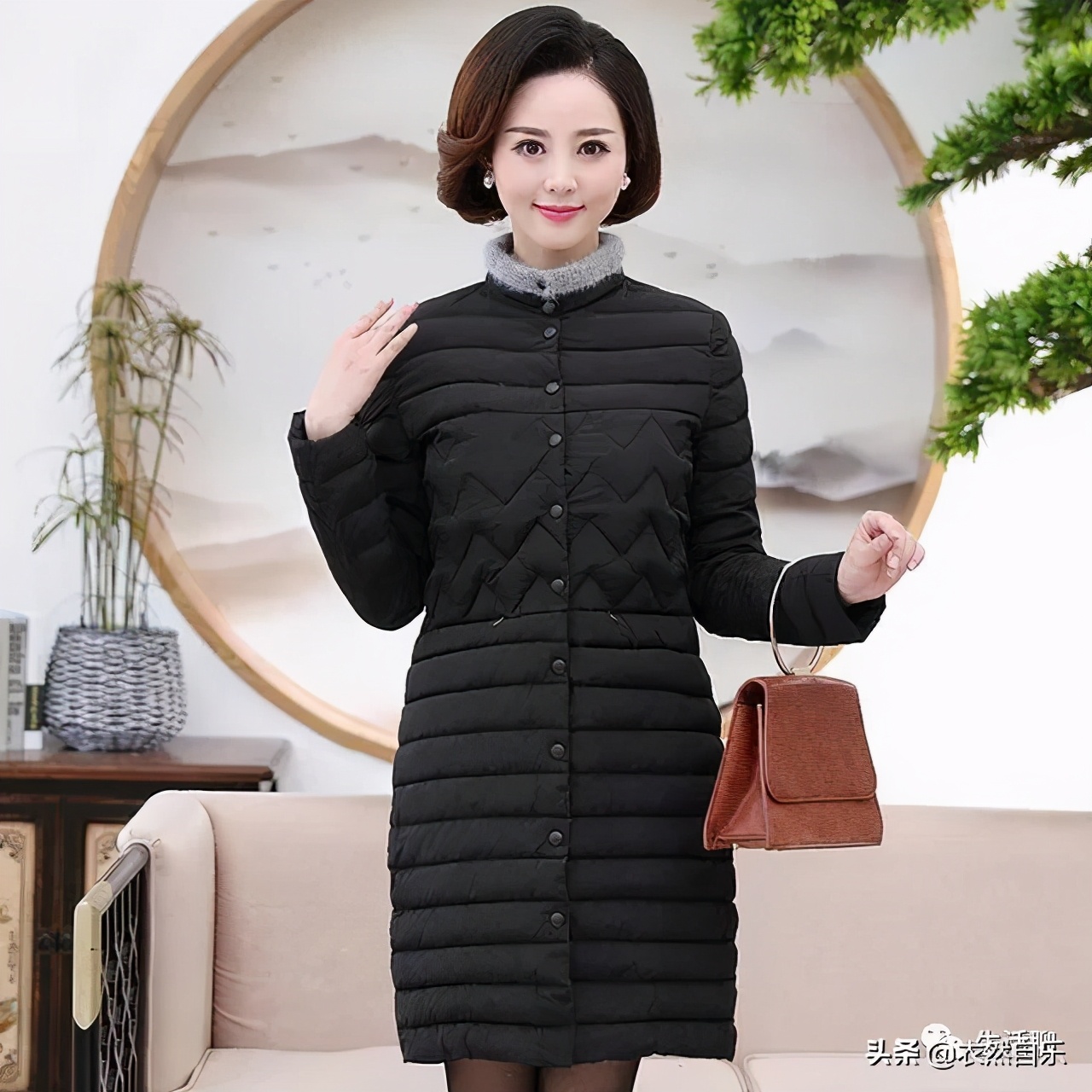 妈妈装60-70岁冬加厚加绒棉袄外套,中老年妈妈装50-60岁外套棉袄