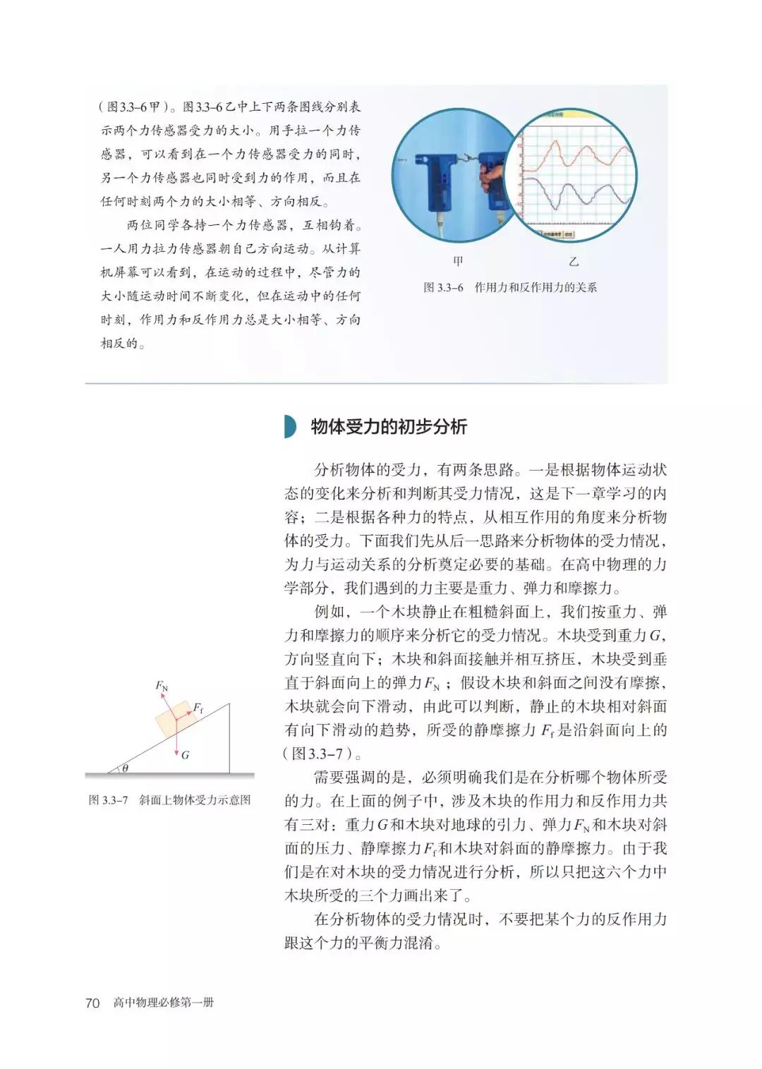 2020高中物理必修一教材电子版,高中物理人教版必修三老版教材