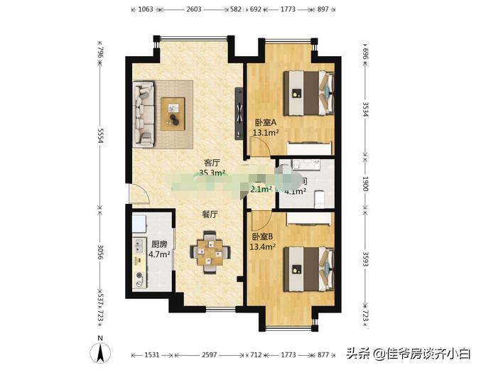 北京五环内50平小户型,北京350万全款买两居选哪合适