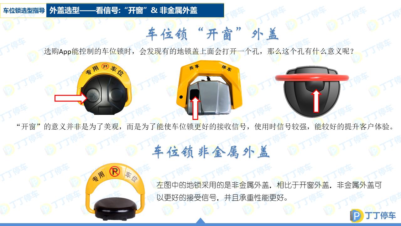 车位锁选型大全,车位锁的选型图解