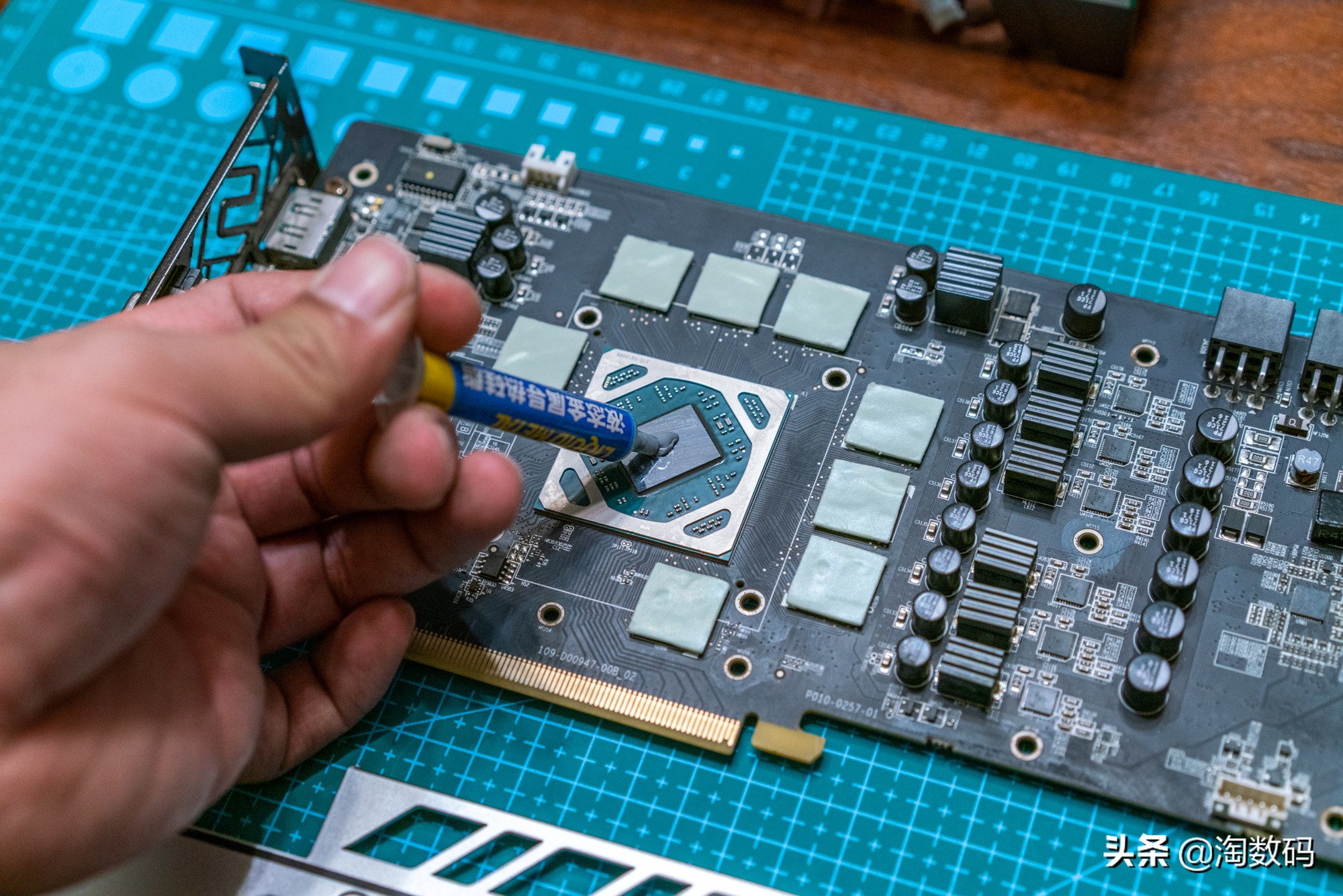 矿圈挚爱：蓝宝石RX5808GB超白金OC限量版，清理翻新测试晒个单