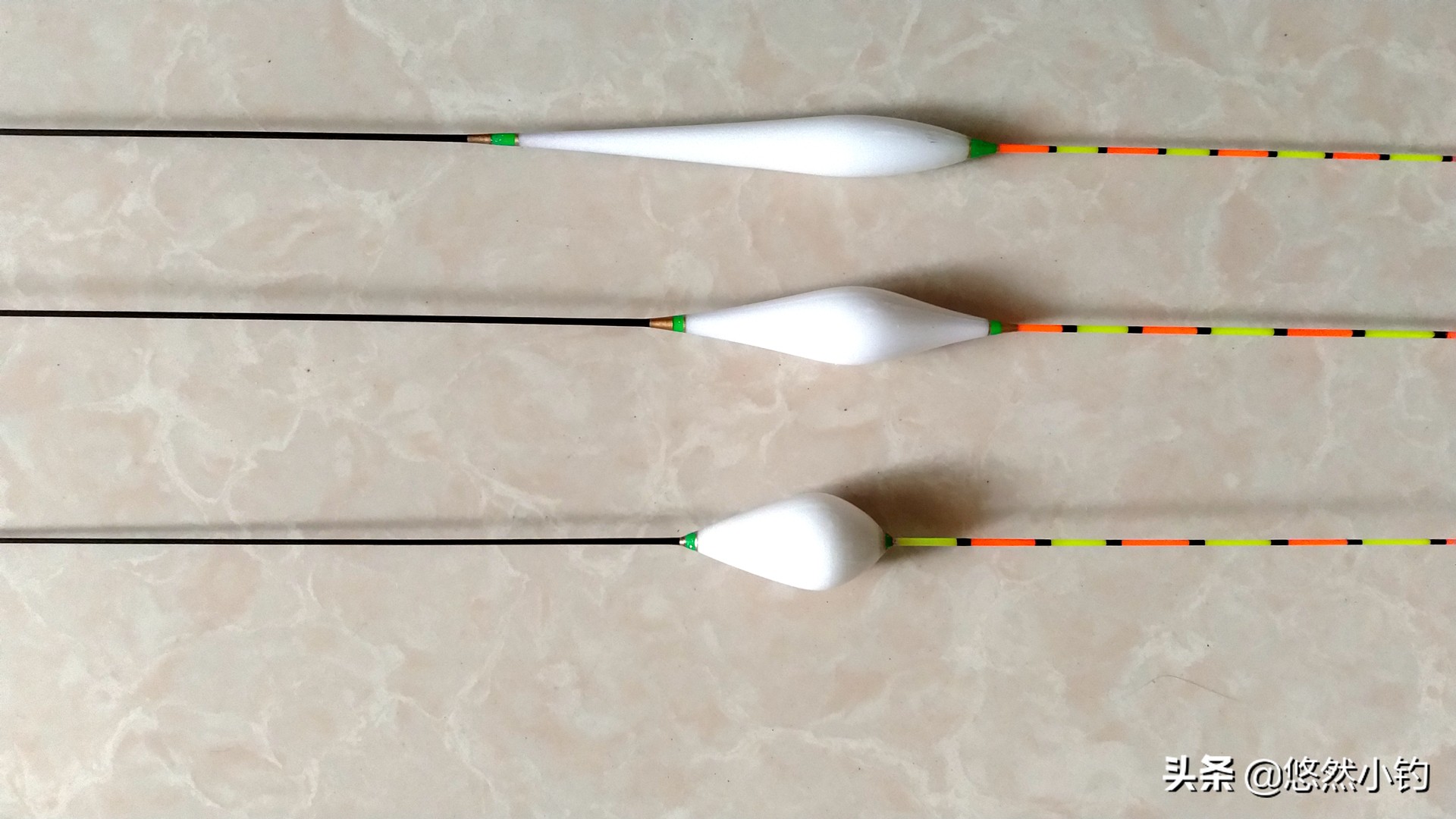 纳米浮漂和芦苇浮漂的优缺点,不同形状的浮漂应用