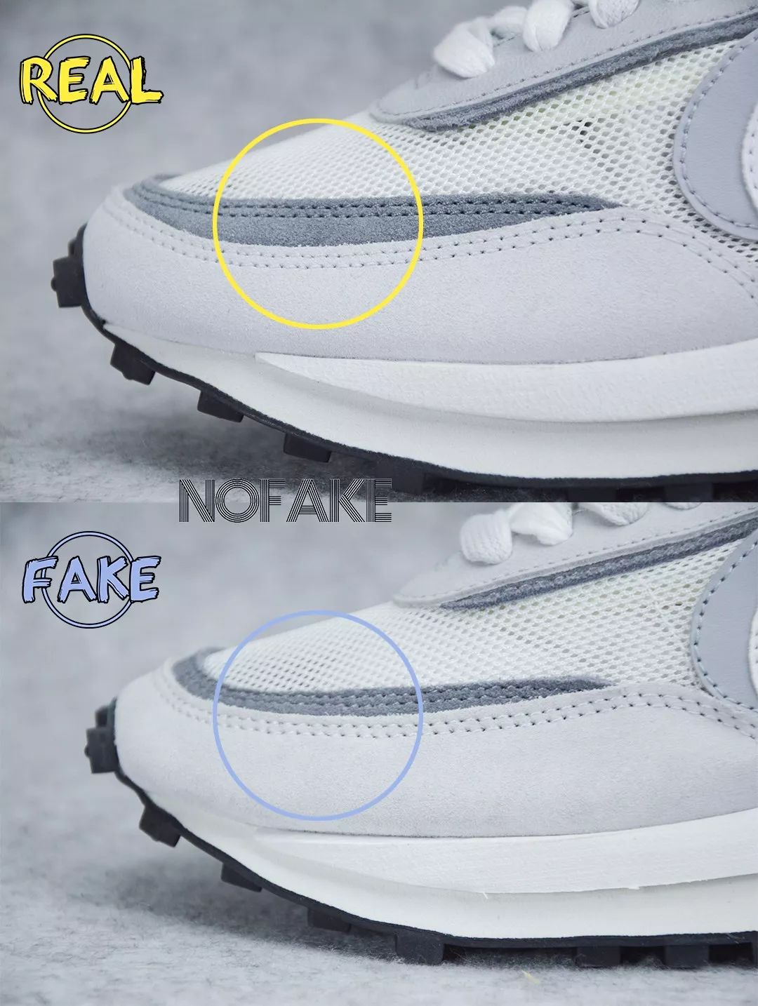 nikesacaildvwaffle鐪熷亣杈ㄥ埆,sacaixnikeldvwaffle娴嬭瘎