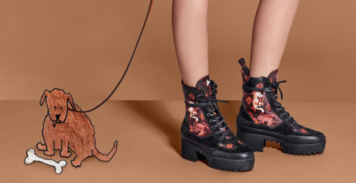 lv猫咪联名款包包,lv老花与猫联名