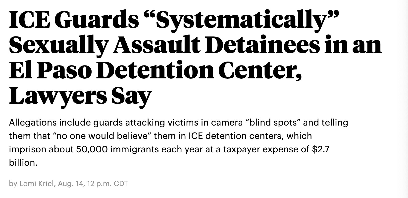 性侵虐待、强摘女性子宫！美政府被曝惊天丑闻，这是在种族清洗？