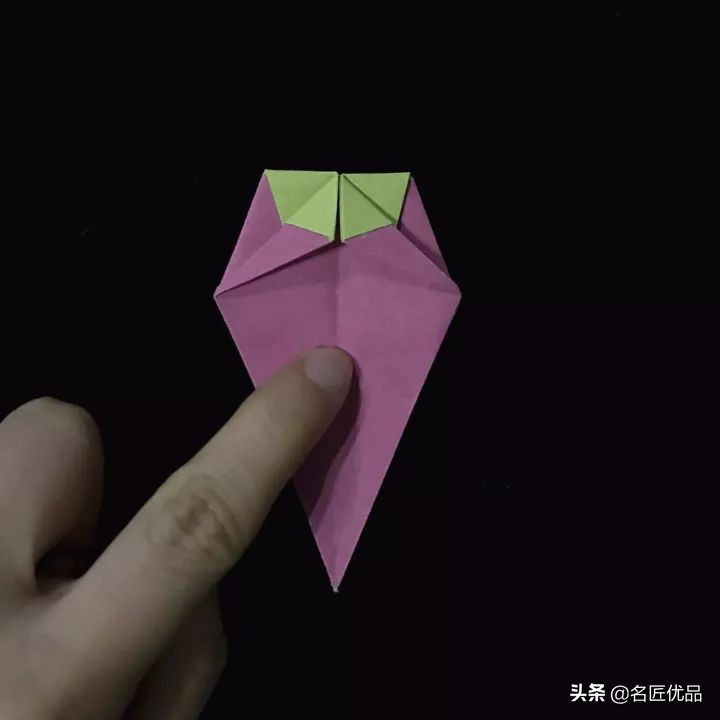 草莓叶子剪纸图,对称草莓剪纸