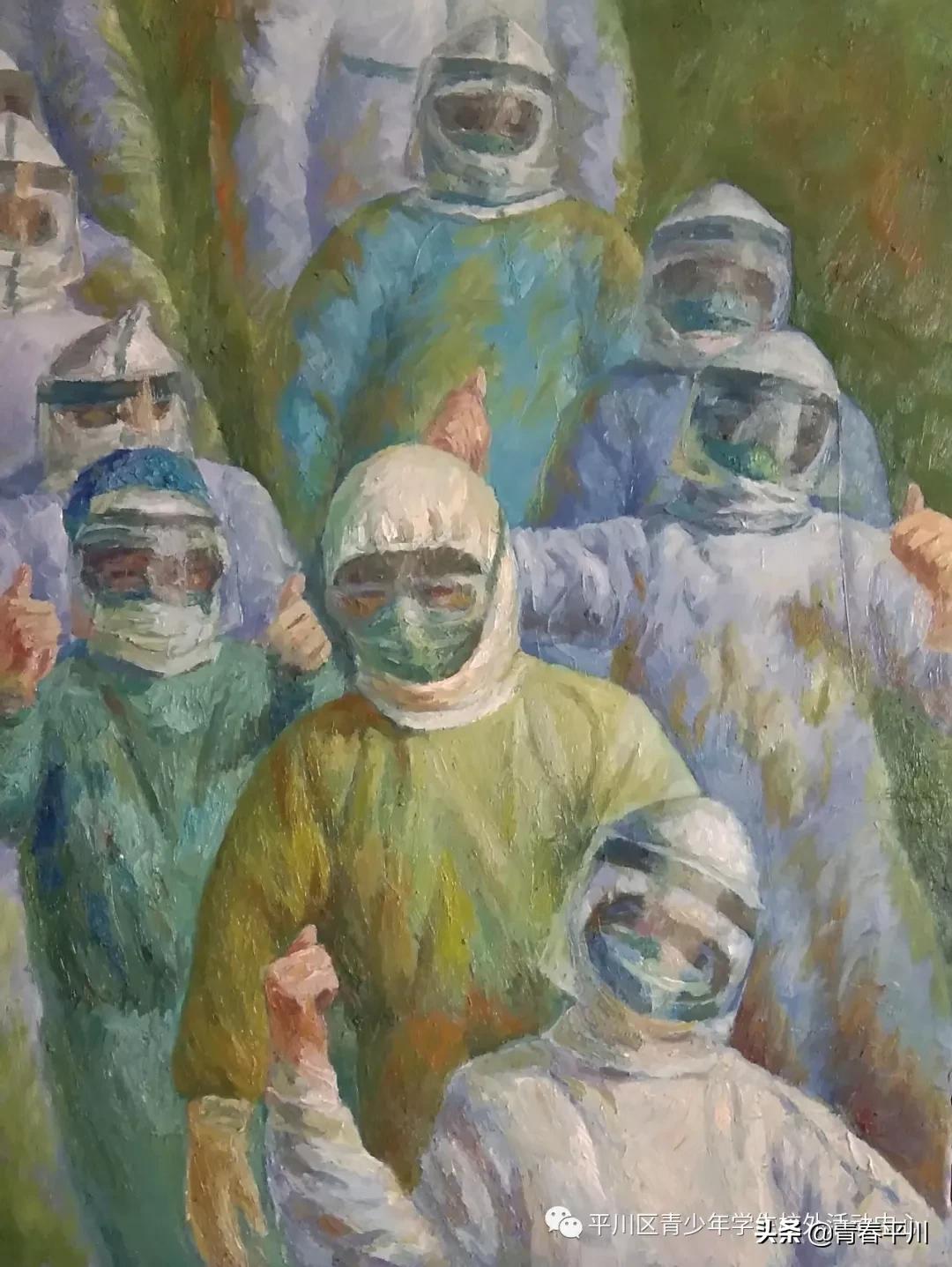 小手拉大手抒写战“疫”情|平川区各学校师生原创作品宣展集锦（一）