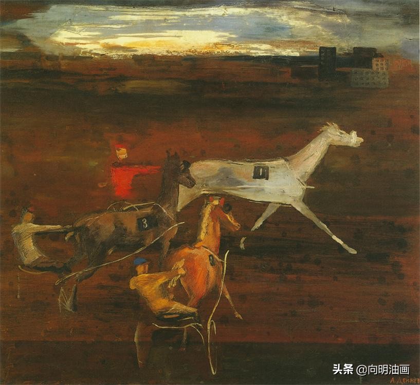 苏联人民艺术家,苏联画家亚历山大杰伊涅卡