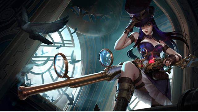 英雄联盟2018女警,现版本英雄联盟女警