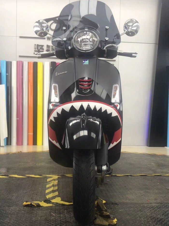 vespa300高速续航,vespa300踏板续航