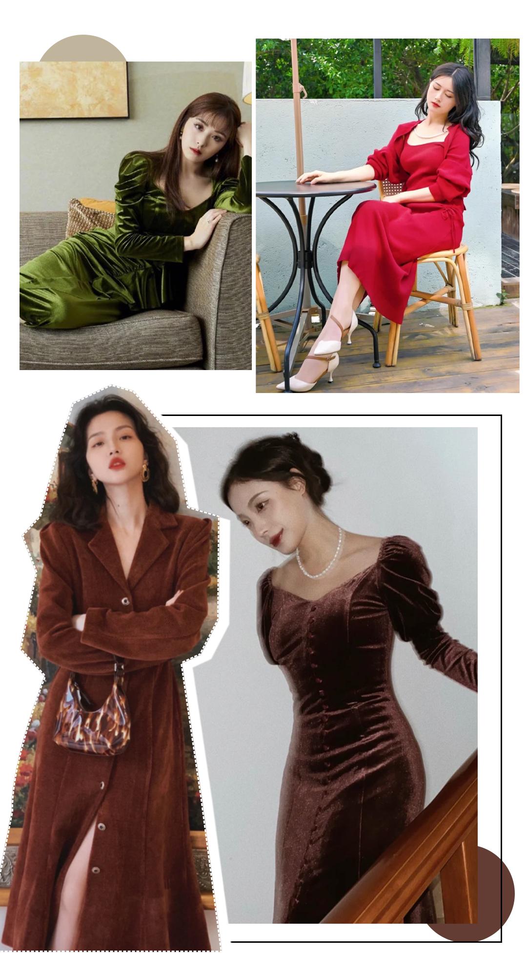 秋天连衣裙推荐,秋天必备的连衣裙简约搭配