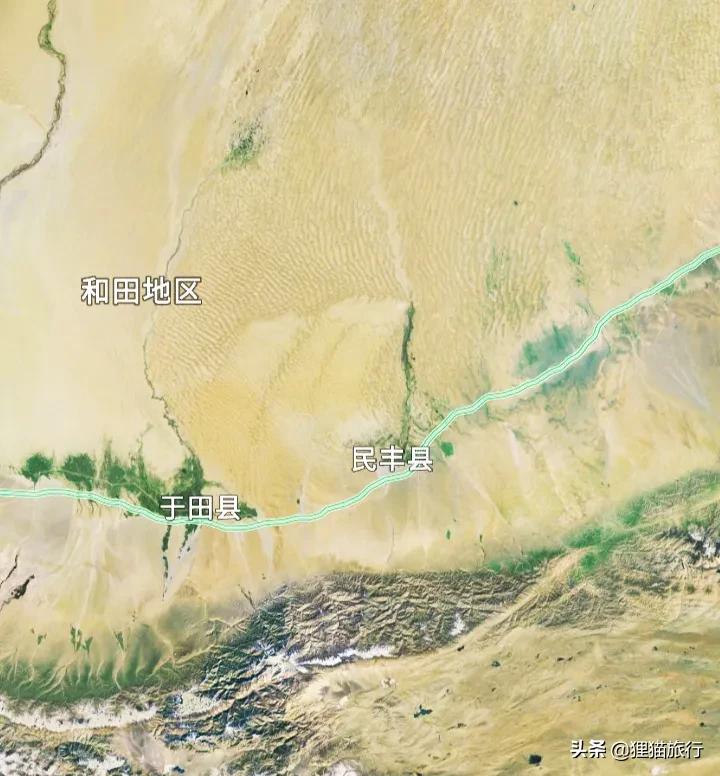 和田地区民丰县尼雅遗址,新疆民丰尼雅