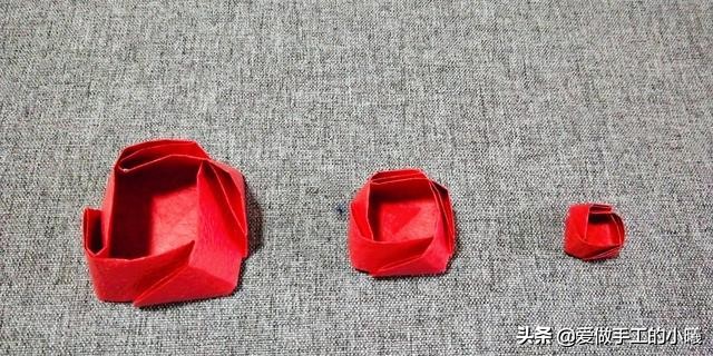 玫瑰花折纸教程大全简单慢动作,玫瑰花折纸方法简单易折非常漂亮