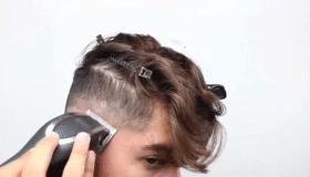 理发师教你在家理发,宅家花式理发视频