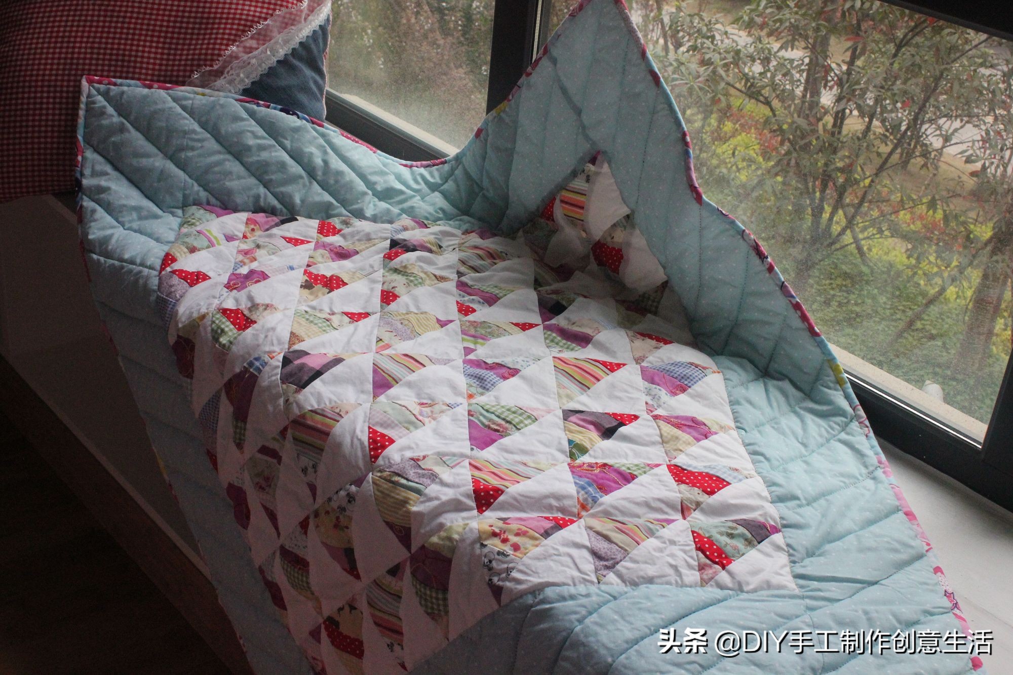 简单的拼布被子的做法,20款漂亮的拼布被子教程