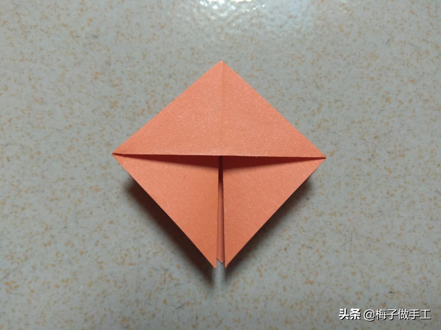 儿童折纸折一个小帽子,折纸手工折帽子