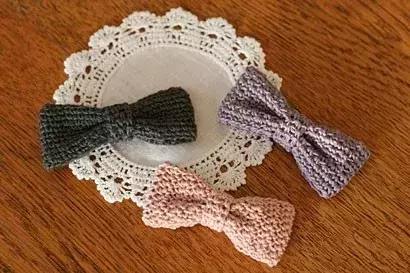 头绳皮筋蝴蝶结打结方法图解,女士领结丝带蝴蝶结的打法图解