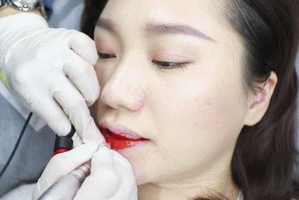 纹绣时眉头处理方法,纹绣过程红肿怎么办