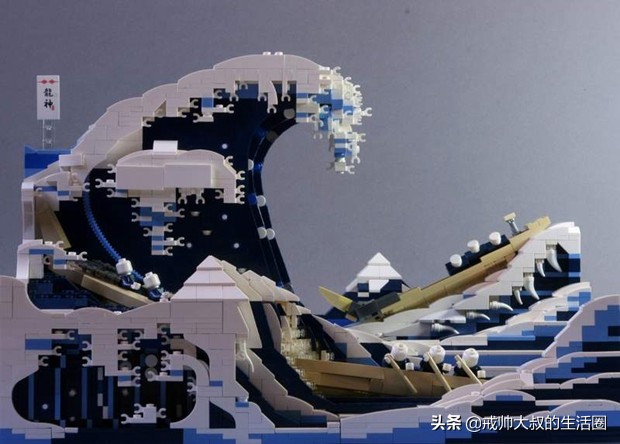 葛饰北斋神奈川冲浪儿童介绍,葛饰北斋神奈川冲浪图有多少幅