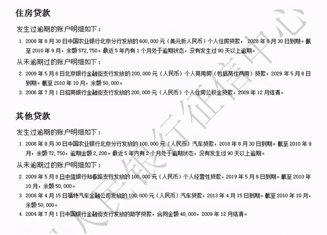 征信报告里面的机构查询记录明细,企业征信报告网上查询电子版打印