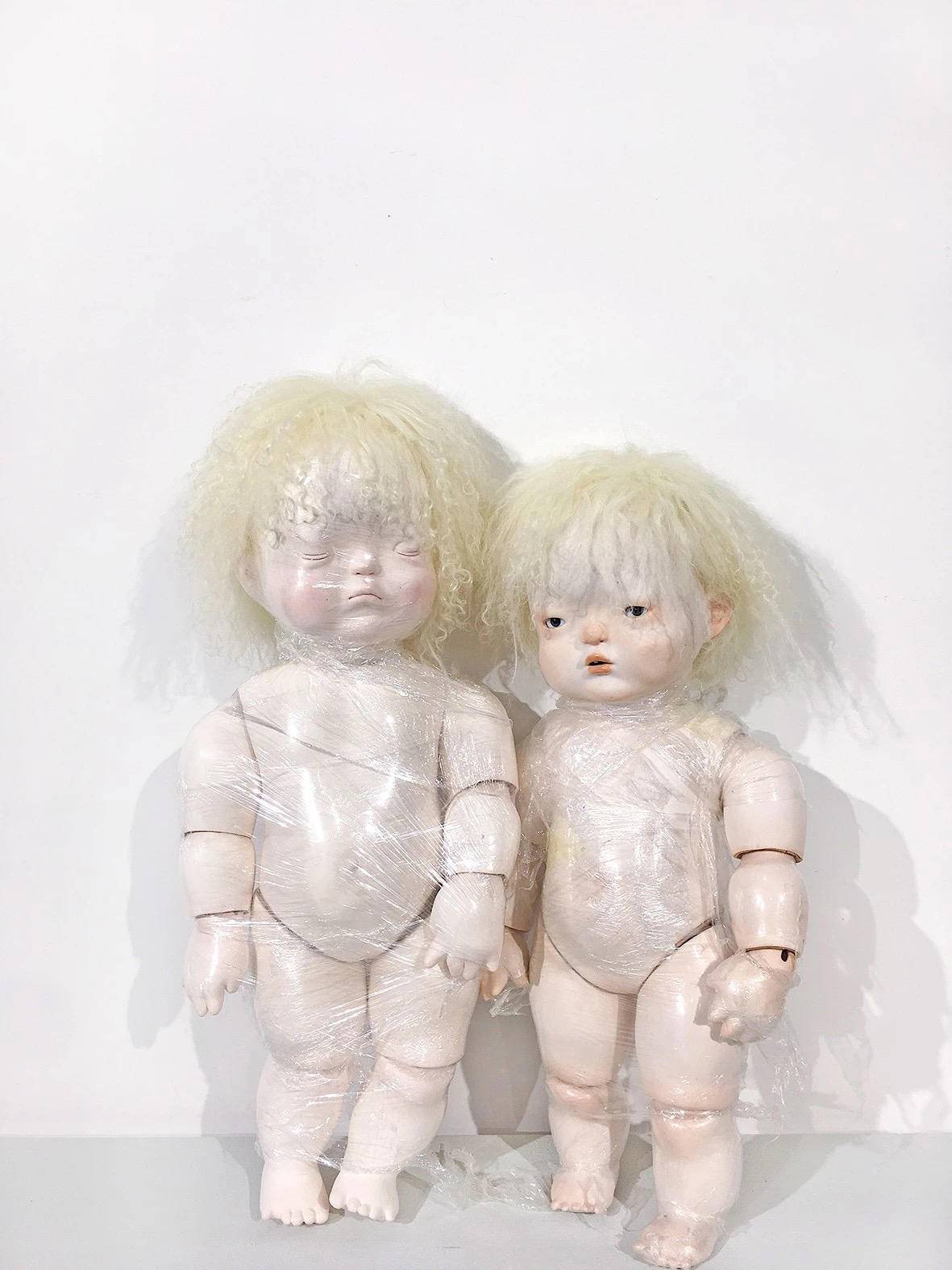 bjd陶瓷可动小熊,陶瓷bjd娃娃开箱视频