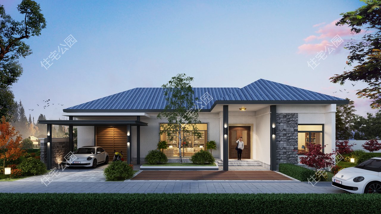 农村建一层房子图纸,农村建房哪种图纸最好