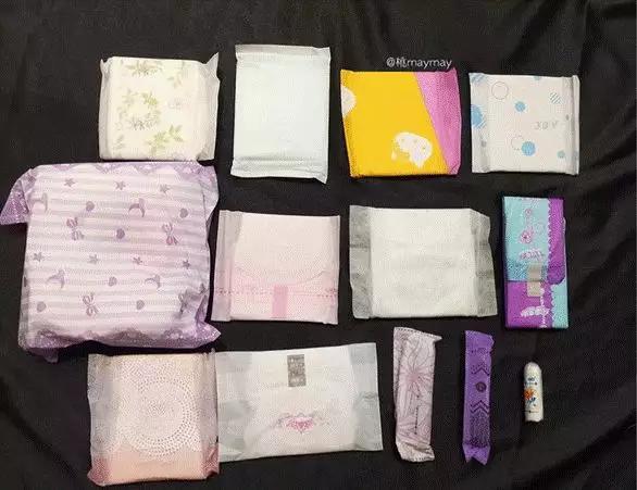 古代的姨妈巾和现在的姨妈巾相比,姨妈巾变化史