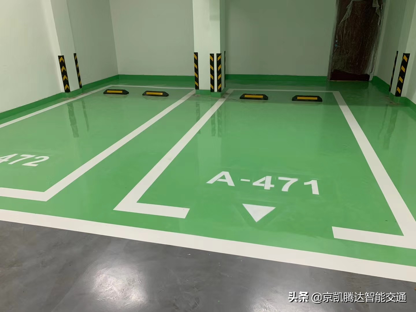 一分钟教会你停车场划线,停车场划线标准