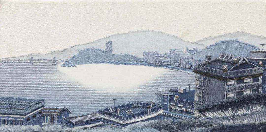 韩国妹子牛仔裤,韩国妹子用牛仔裤作画