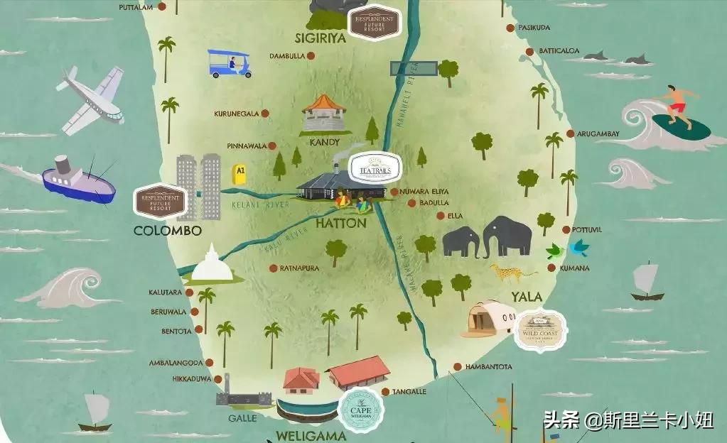 锡兰藏着3家罗莱夏朵：英式茶园野奢帐篷和悬崖海滨，随时去隐居