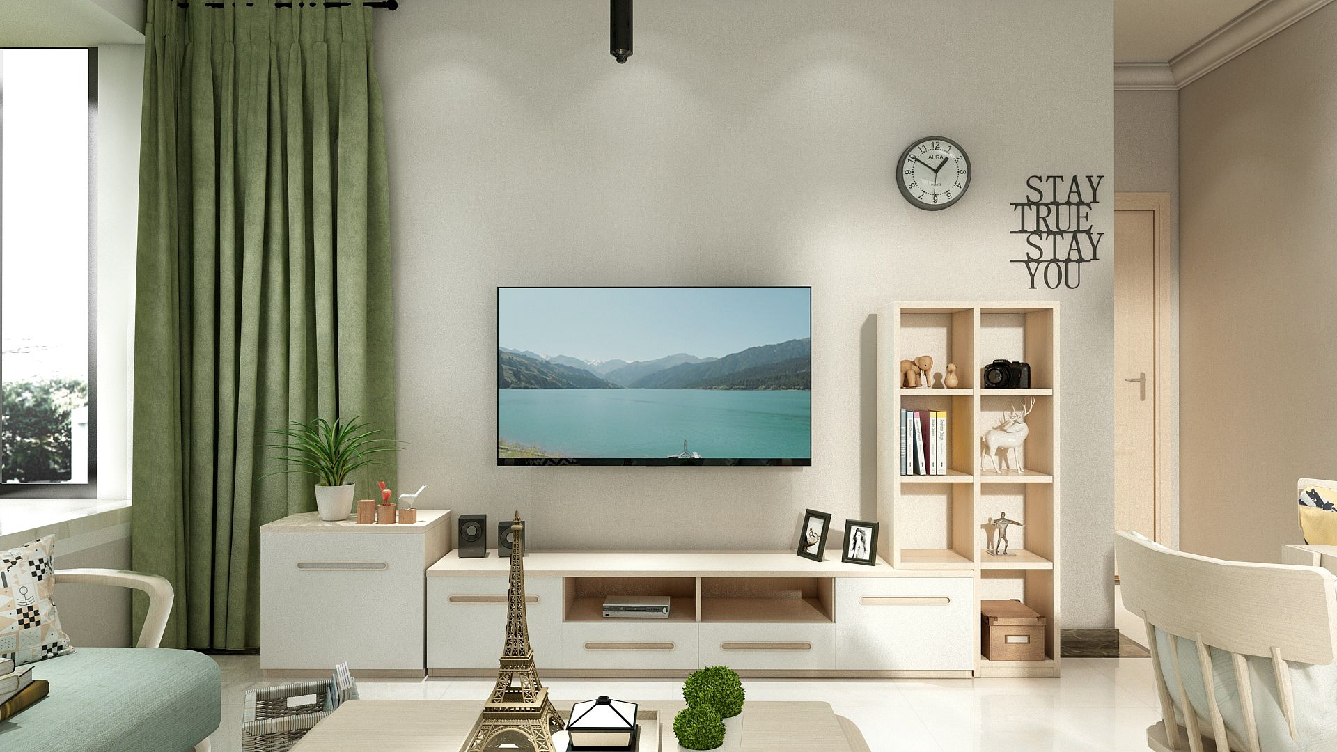 刀把型卧室一房变两房,刀把型小户型老房子