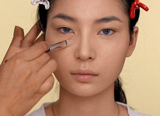 鼻基底凹陷鼻子怎么修容,鼻影修容保姆级教程