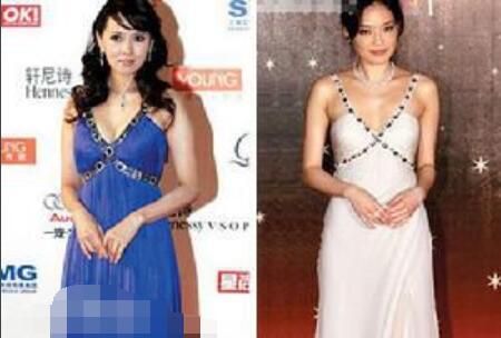 何洁精修图身着山寨裙,修图师救得了何洁