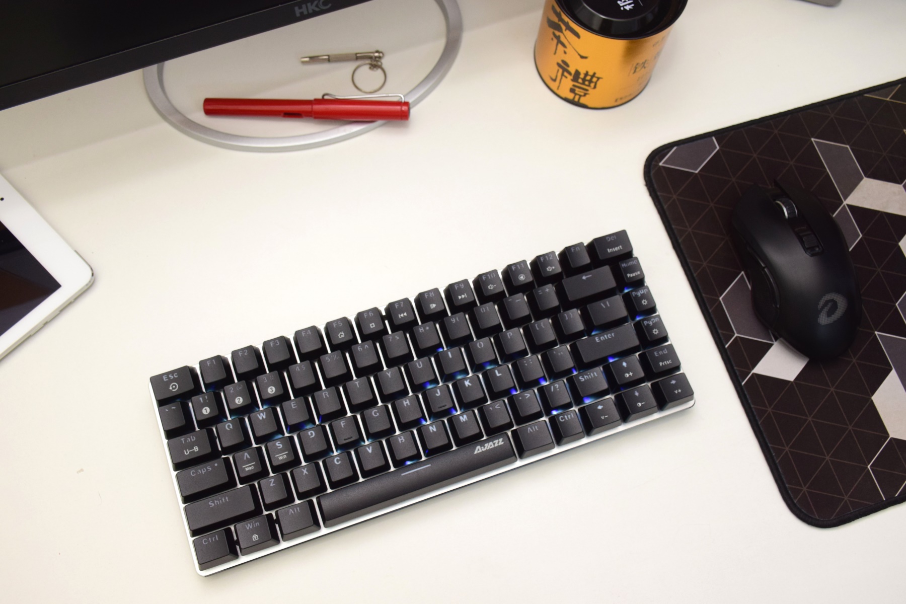 黑爵机械键盘ak33测评,黑爵ak33用什么轴