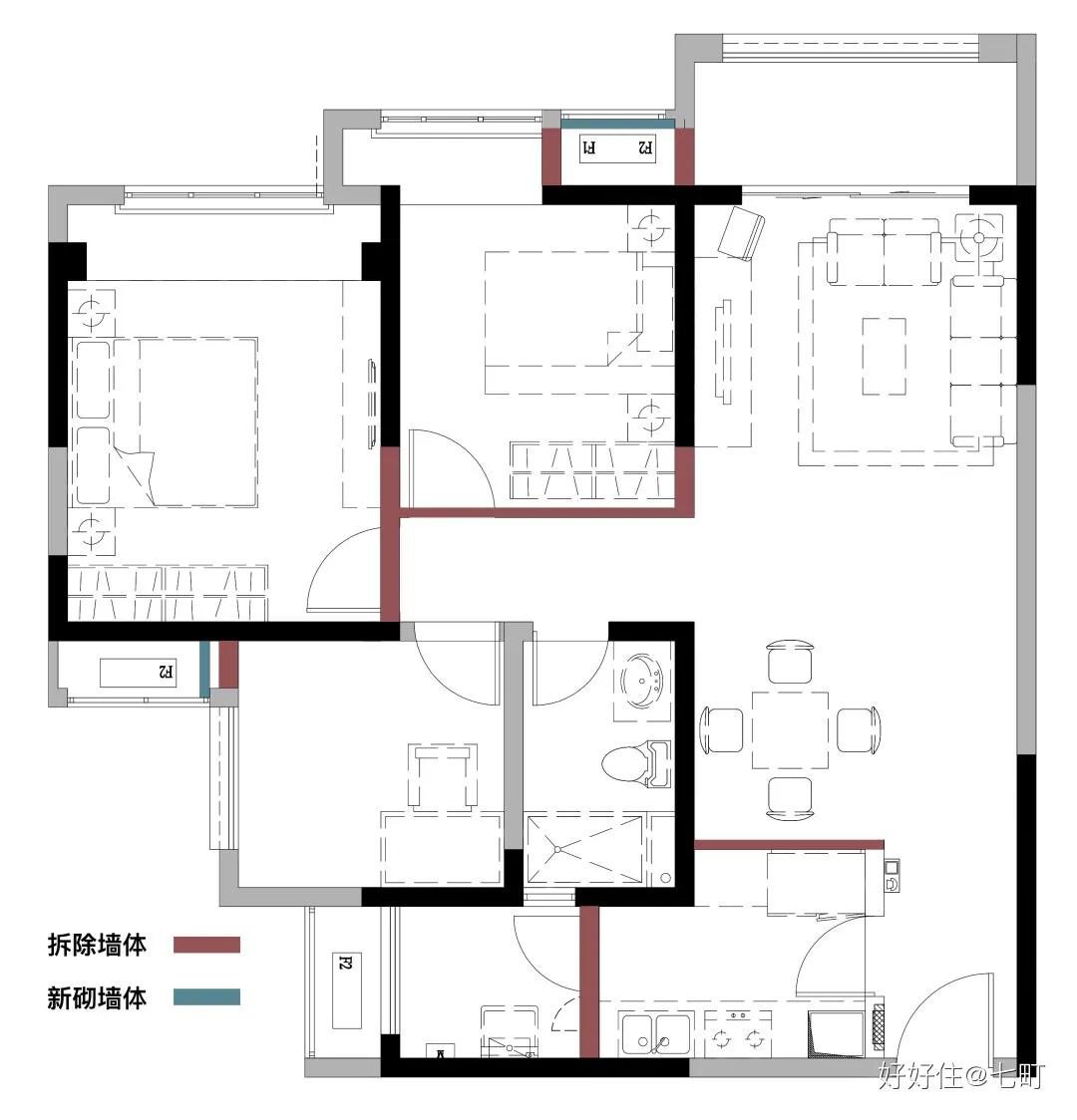 看完她家78㎡江景房，才发现最懂生活的，还是川渝人啊