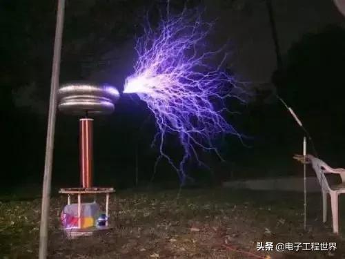 特斯拉线圈diy原理图讲解,如何自制简易特斯拉线圈
