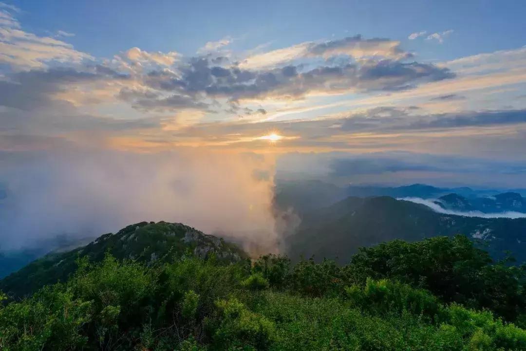 泰山崂山旅游,泰山风景云海
