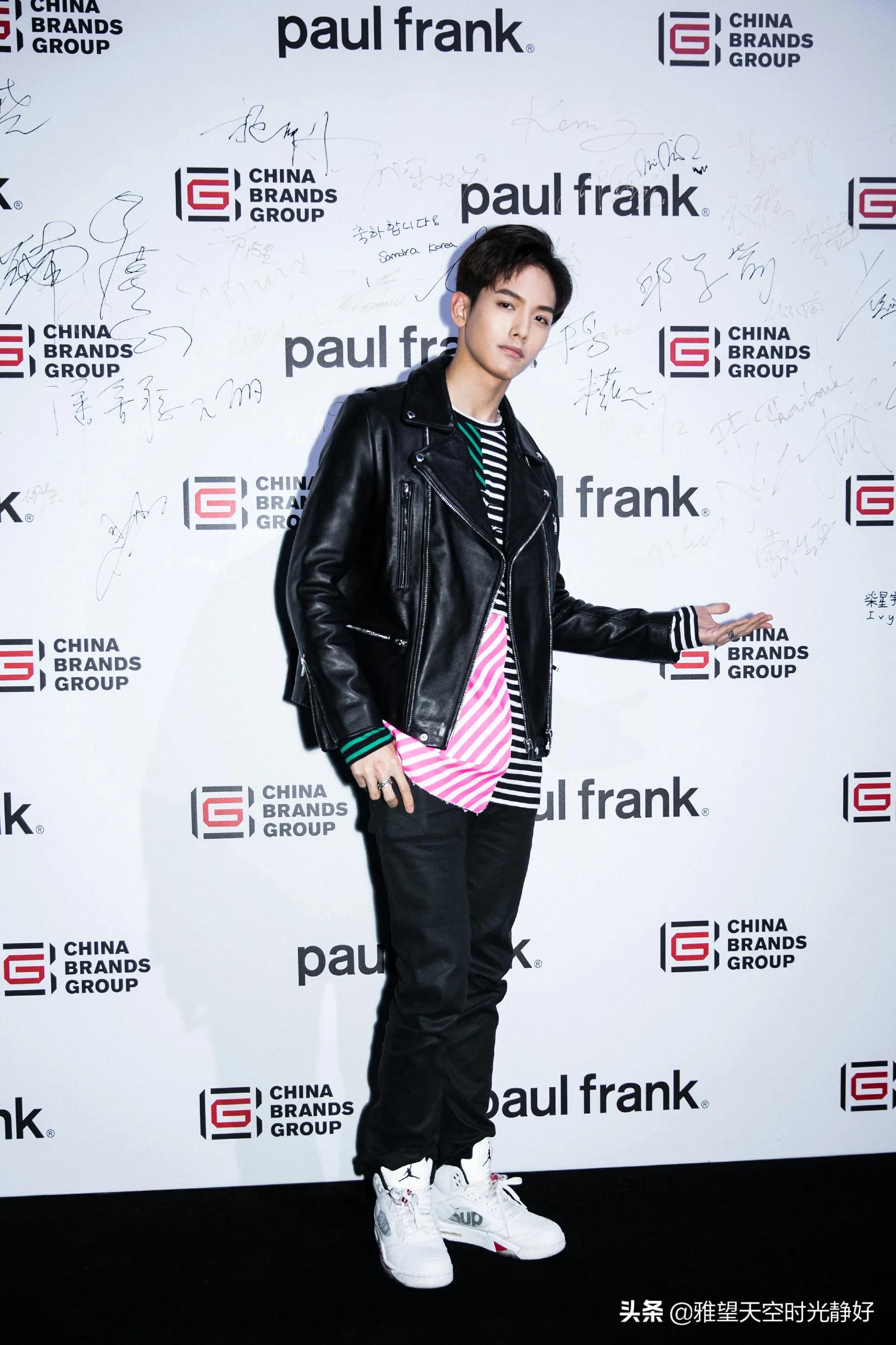 秋冬男星皮衣穿搭,男明星皮衣外套搭配