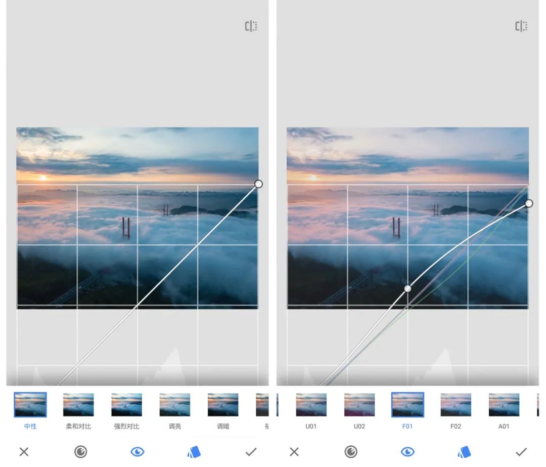 怎么用曲线给黑白照片调色,照片调色曲线
