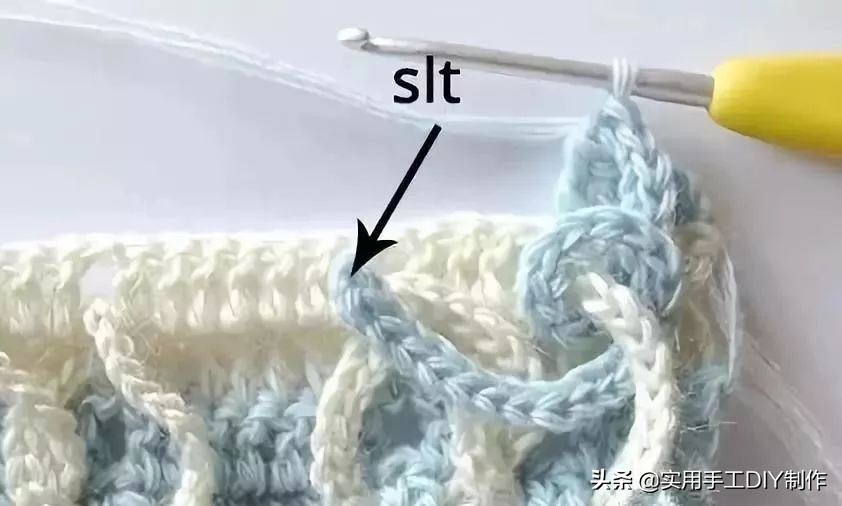 钩辫子针编织教程,钩织辫子针收尾教程视频