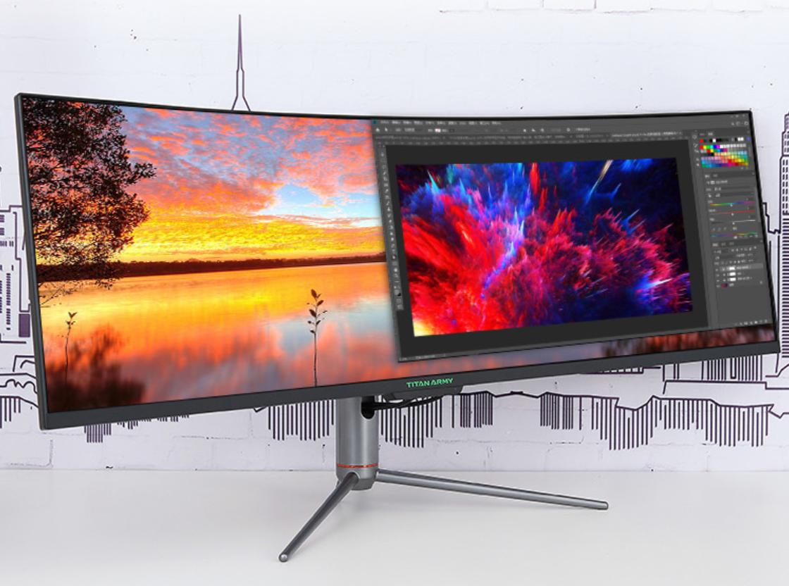 入门的曲面带鱼屏显示器推荐,40寸曲面屏显示器和带鱼屏