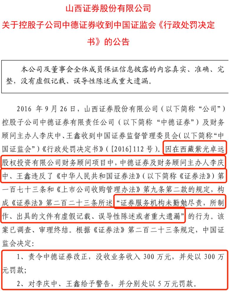 券商2名保代被罚,中德证券为乐视网保代赚多少