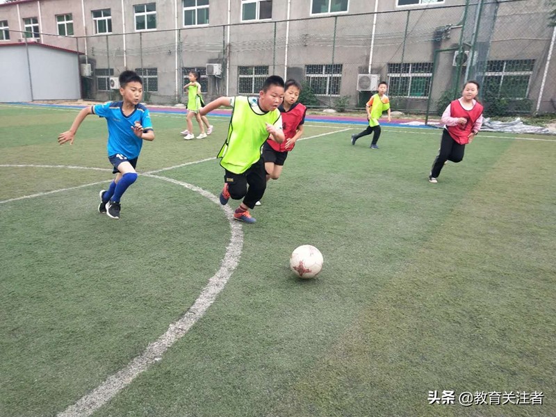 郑州市二七区三李小学,上站小学和北大街小学足球联赛