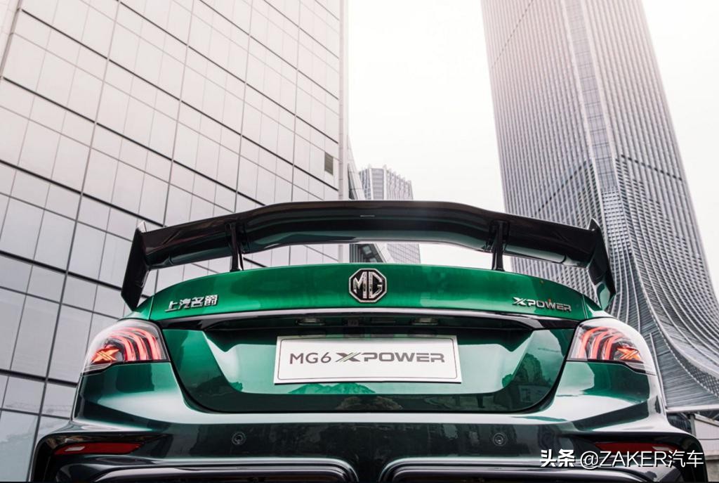 mg6xpower改装款,年轻人的第一台性能车mg6