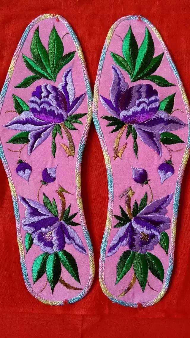 手工艺术鞋垫7层,各种既好看又简单的手工鞋垫